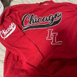 Chicago IL oversized crewneck